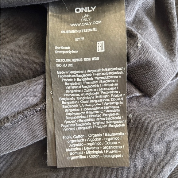 Aerosmith Concert T-Shirt 2020 Aero Force Tour Festival Woman's Size Large - Picture 10 of 10